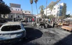 قصف المستشفى المعمداني في غزة