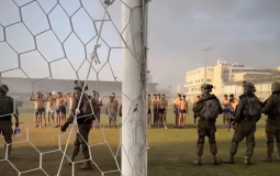 الاحتلال دمر ملاعب غزة وحولها إلى مراكز اعتقال وتعذيب للمدنيين الفلسطينيين -صورة أرشيفية-