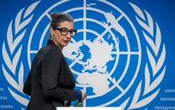 المقرّرة الخاصة للأمم المتحدة المعنية بحقوق الإنسان في الأراضي الفلسطينية فرانشيسكا ألبانيزي