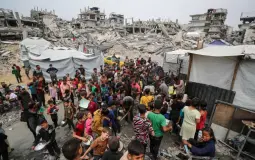 الكارثة الإنسانية بغزة