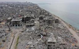 تدمير جيش الاحتلال لمدينة غزة