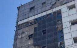 استهداف مشفى الحلو