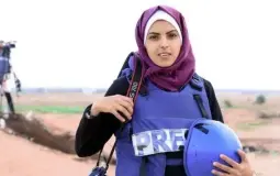 الشهييدة الصحفية مريم أبو دقة