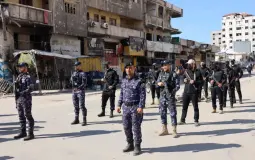 عناصر الشرطة الفلسطينية