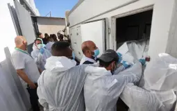 جثامين شهداء من غزة