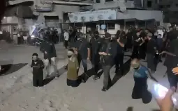 المقاومة تعدم عملاء في مدينة غزة