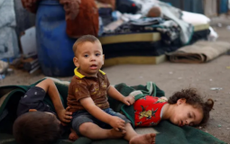 Infant Succumbs to Cold After Family Tent Floods in Southern Gaza.png