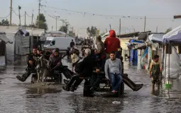 أحد شوارع قطاع غزة