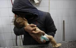 وفاة رضيعة جراء المنخفض الجوي