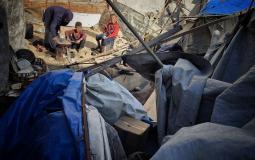 نازحون يروون لـ "شهاب" كيف اقتلعت الرياح خيامهم في المنخفض الأخير