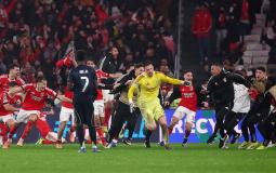 بنفيكا يقصي ريال مدريد إلى الملحق بعد فوز مثير في دوري أبطال أوروبا