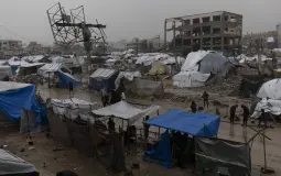 خيام في غزة