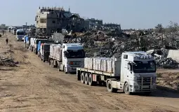 منظمات وناشطون أمريكيون يطالبون بفتح معابر غزة فورًا ووقف سياسة التجويع