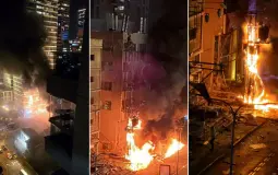 موجات صاروخية إيرانية متتالية تضرب "تل أبيب" والاحتلال يشن غارات على لبنان