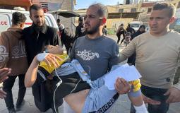 إصابة طفل بنيران الاحتلال في غزة اليوم