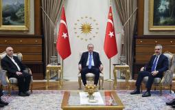 وفد من حماس يلتقي الرئيس أردوغان في إسطنبول ويبحث تطورات غزة والانتهاكات في القدس