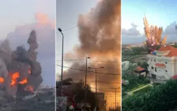 غارات مكثفة على جنوب لبنان