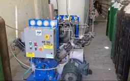 محطة الأكسجين في شمال القطاع