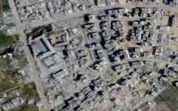 صور أقمار صناعية تكشف الدمار في رفح