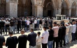 من أداء صلاة الجمعة اليوم في المسجد الأقصى