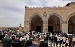 من أداء صلاة الجمعة اليوم في المسجد الأقصى