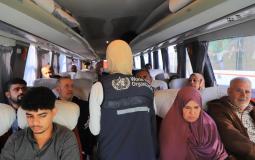 الهلال الأحمر ينفذ عملية إجلاء جديدة لـ33 مريضا من قطاع غزة