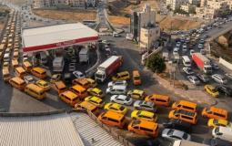 أزمة الوقود بالضفة