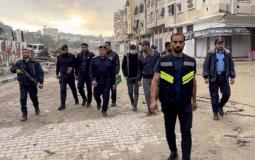 الشرطة الفلسطينية في قطاع غزة