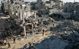 خرق اتفاق وقف إطلاق النار بغزة