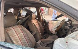 إصابات في قصف إسرائيلي استهدف مركبة وسط قطاع غزة