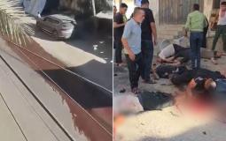 مجزرة النصيرات أمس