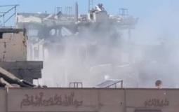 استهداف سطح منزل شمال غزة
