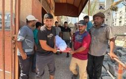 جثمان الطفلة صبا الحشاش