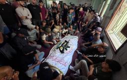 جماهير غفيرة تشيّع القائد الشهيد محمد اليازوري في خان يونس