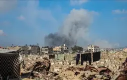 خرق وقف إطلاق النار بغزة -أرشيف-