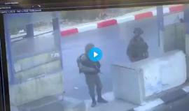 عملية إطلاق نار استهدفت جنودًا إسرائيليين بحوارة -