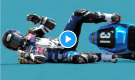 لقطات مرعبة من أخطر حلبة سباق سيارات في العالم