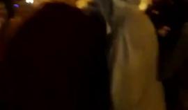 #شاهد مناوشات بين الأهالي وقوات الاحتلال احتجاجاً على إغلاقها لمدخل بلدة العيسوية.