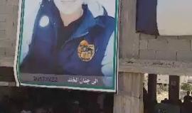 جثمان الشهيد رائد ردايدة يصل بلدة العبيدية شرق بيت لحم استعدادا لتشييعه