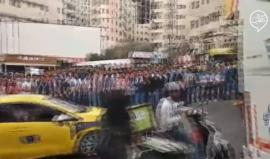 #شاهد وقفة احتجاجية لطلبة النجاح في نابلس احتجاجا على رفع أسعار الاقساط الجامعية