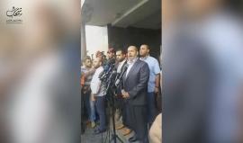 خلال مؤتمر صحفي..

القيادي في حركة حماس د.خليل الحية: نوجه أصابع الاتهام للاحتلال وأعوانه بمحاولة اغتيال اللواء توفيق أبو نعيم وهناك محاولة للتأثير على المصالحة لكننا ماضون في إنهاء الانقسام والوحدة الوطنية