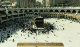 #شاهد الكعبة المشرفة تتزين بكسوتها الجديدة