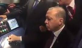 #أردوغان يفتتح خط مترو جديد #كتشي_اوران في العاصمة التركية #أنقرة والذي يحتوي على 9 محطات بطول 9220 مترا