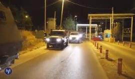 #شاهد قوات الاحتلال تقتحم رام الله وتصادر معدات احدى المطابع