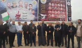 #مباشر فعالية افتتاح جدارية وكلمة خضر حبيب في مخيم العودة شرق مدينة غزة