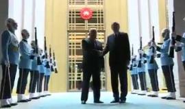 #شاهد
جانب من اللقاء بين محمود عباس وأروغان في تركيا.