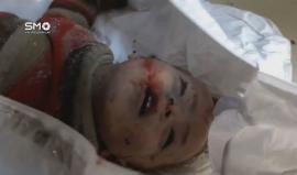 مشاهد قاسية: استشهاد امرأة وطفل في قصف مدفعي صاروخي صباحاً على مدينة سقبا من قبل النظام السوري