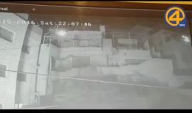 #شاهد لحظة مهاجمة مجمع استيطاني بالقنابل الحارقة في سلوان بالقدس الليلة الماضية