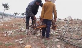 صعوبة في تأمين موارد التدفئة وشتاء قاس يزيد من معاناة النازحين في ريف حلب