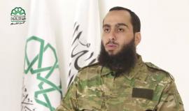 القائد العام لحركة #أحرار_الشام علي العمر يتحدث في كلمة بمناسبة دخول #الثورة_السورية عامها السابع